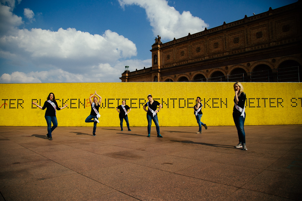 JGA Fotoshooting in der Hamburger City